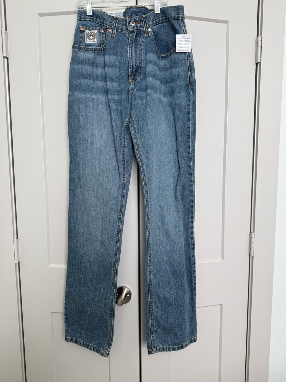 Cinch Men's Straight Leg Jeans in Medium Blue Denim